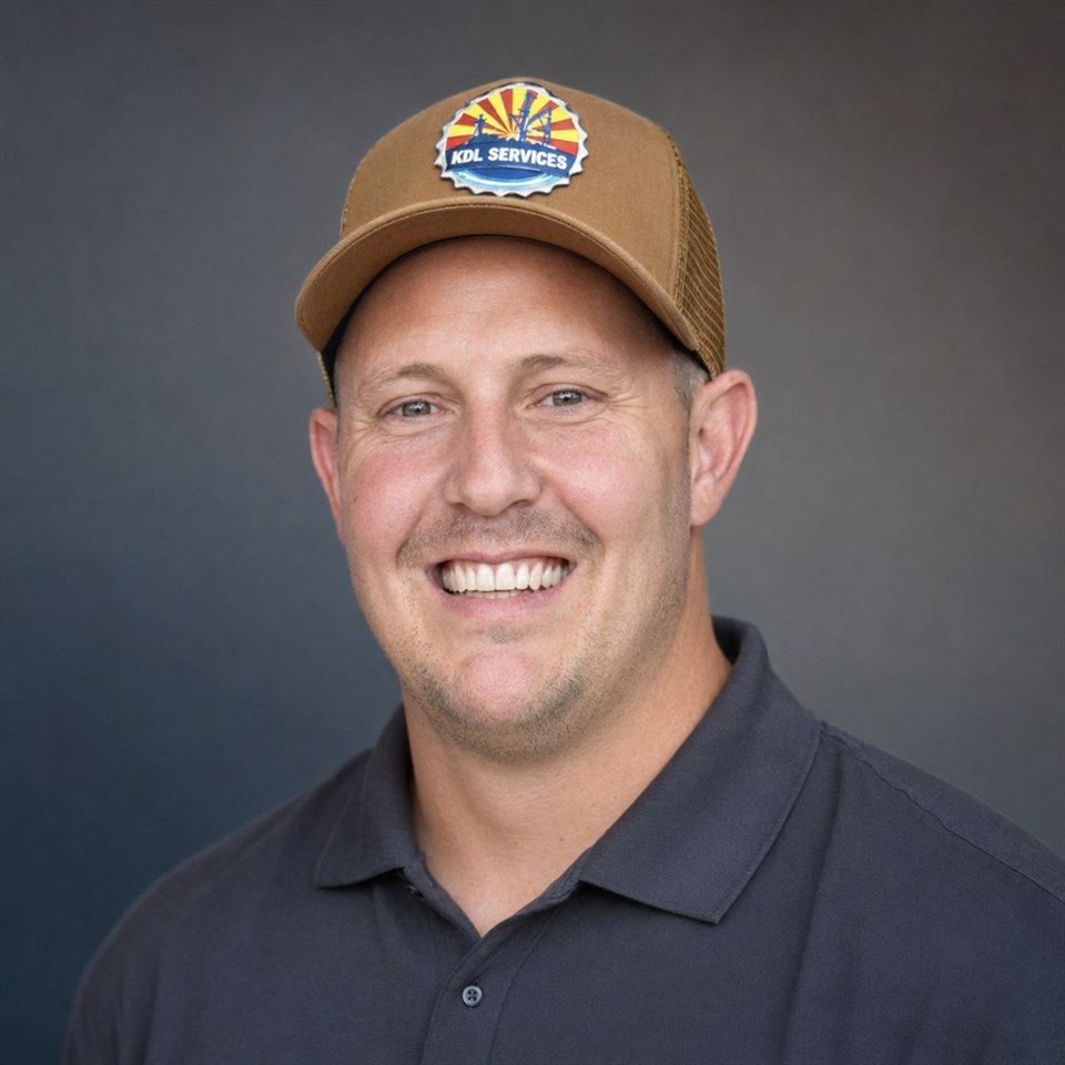 Joseph Hanson, co-owner and plumbing expert at KDL Services